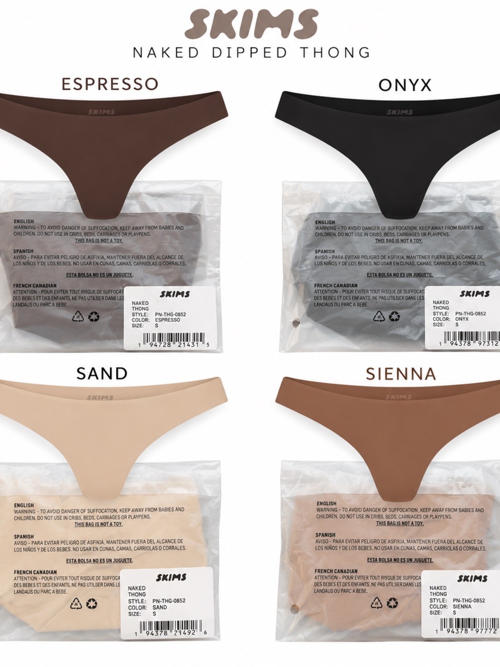 Skims naked thong